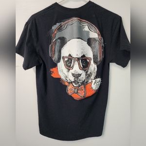 Winter Panda Ruta 52 Shirt Black Medium On a Gildan tshirt medium short sleeve